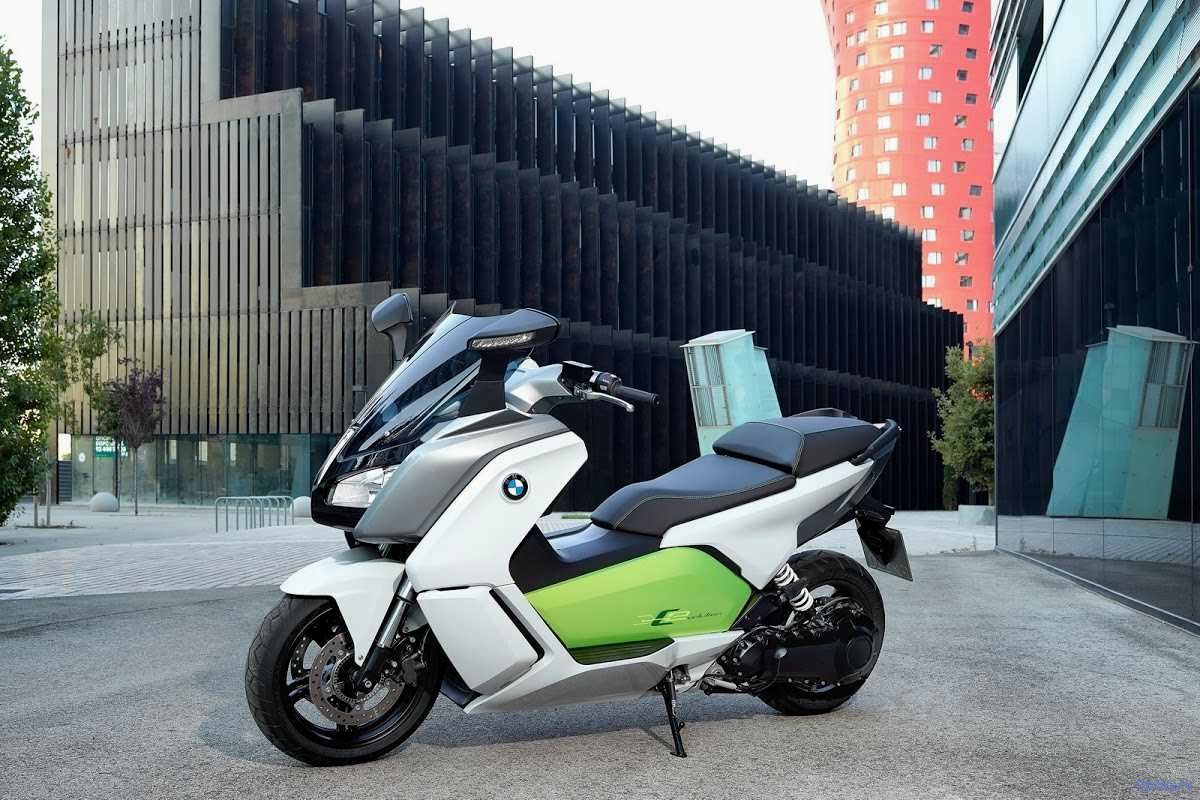 (evolution, 2014, года, революция, мире) BMW C Evolution 2014 года — революция в мире электроскутеров
