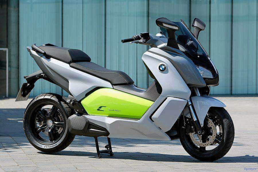 (evolution, 2014, года, революция, мире) BMW C Evolution 2014 года — революция в мире электроскутеров