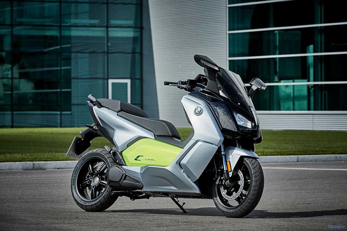 (evolution, 2014, года, революция, мире) BMW C Evolution 2014 года — революция в мире электроскутеров