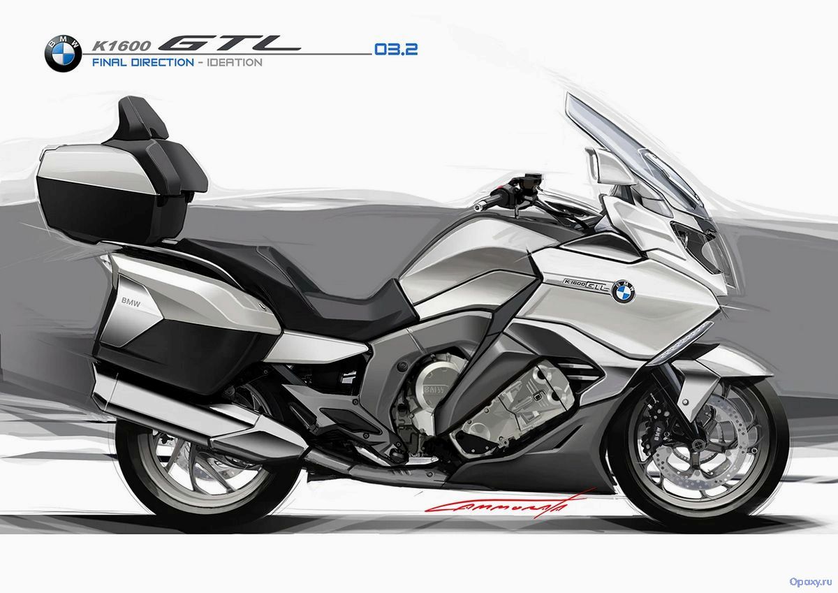 (обзор, мотоцикла, 1600, exclusive, 2015) Обзор мотоцикла BMW K 1600 GTL Exclusive 2015 года
