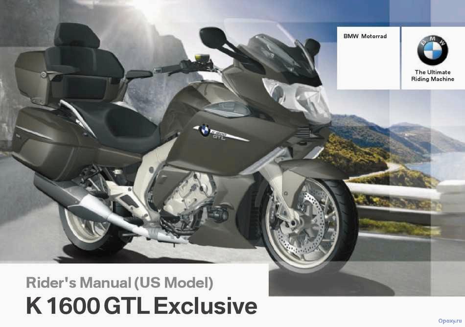 (обзор, мотоцикла, 1600, exclusive, 2015) Обзор мотоцикла BMW K 1600 GTL Exclusive 2015 года