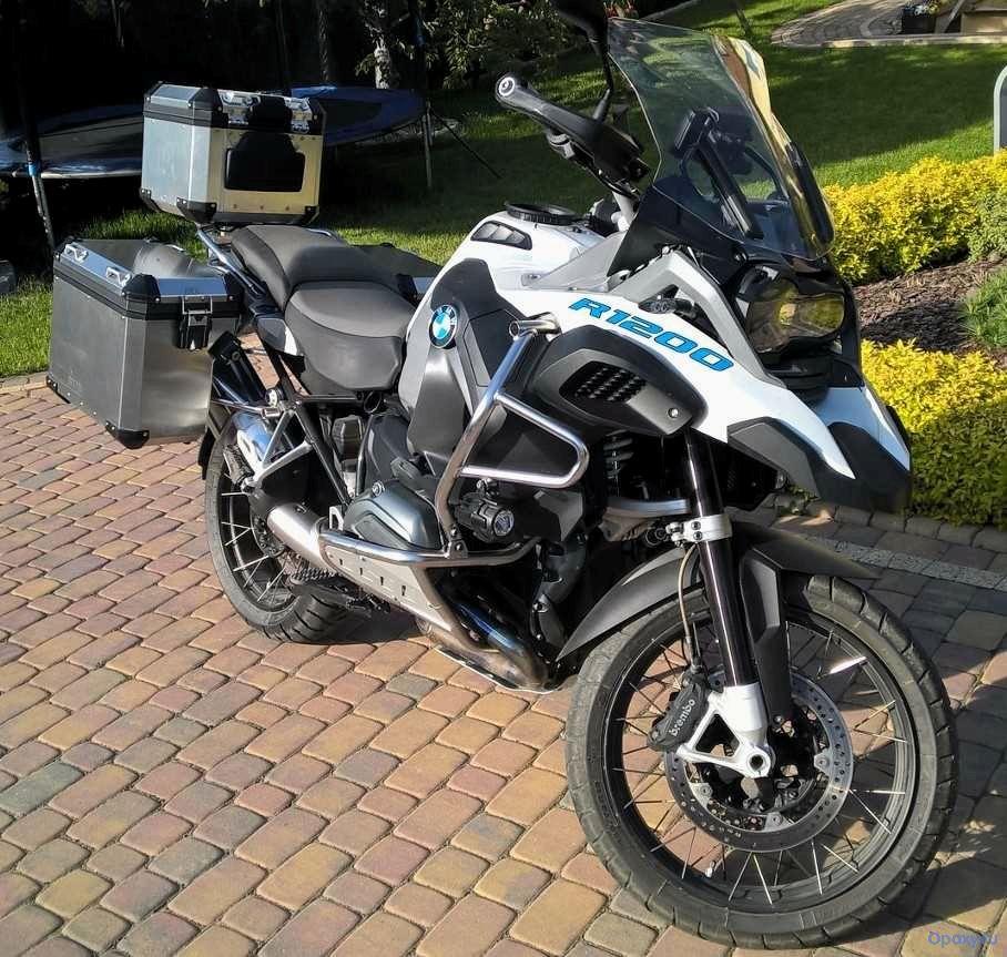 Обзор мотоцикла BMW R 1200 GS Adventure XE 2014 года
