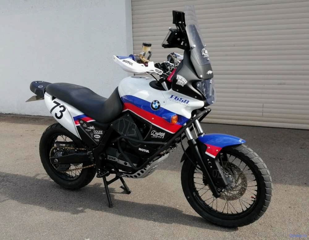 (обзор, мотоцикла, 1994, года) Обзор мотоцикла BMW F 650 1994 года
