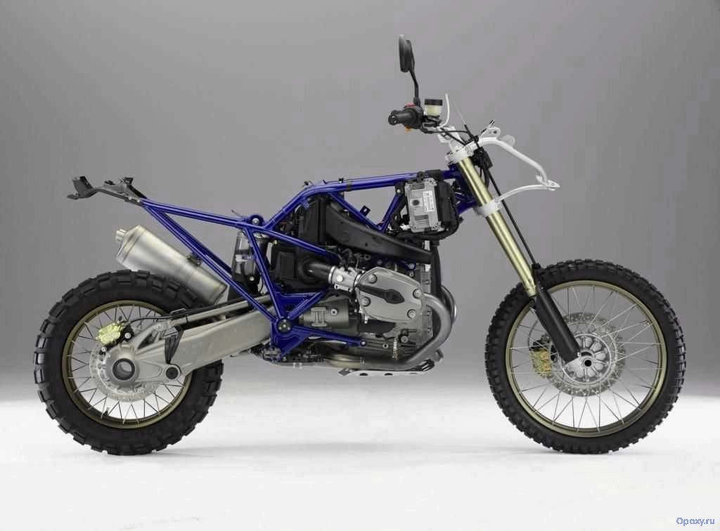 Обзор мотоцикла BMW HP2 Megamoto 2007 года