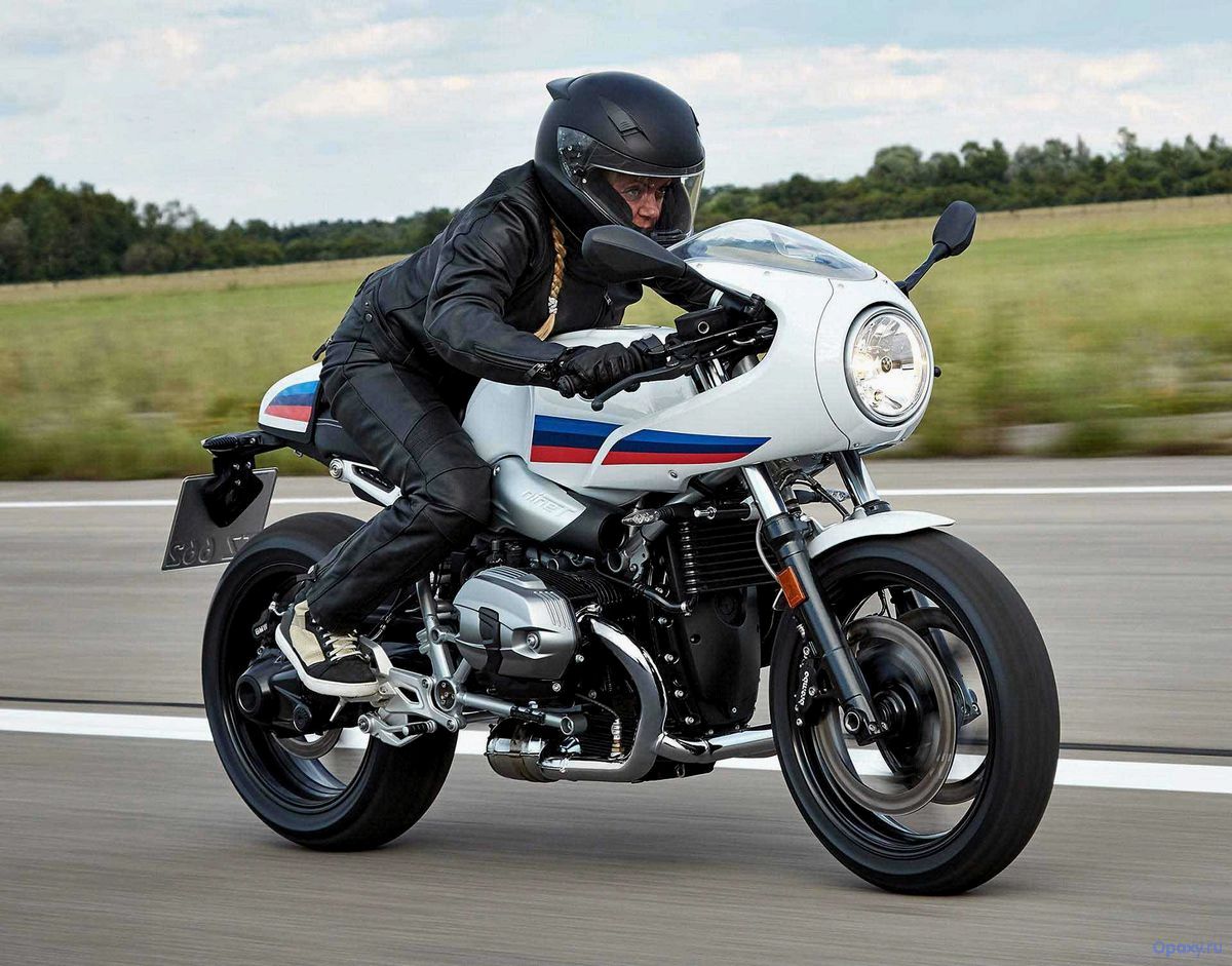 (обзор, ninet, racer, 2018, года) Обзор BMW R nineT Racer S 2018 года