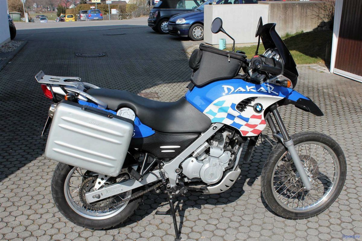 Обзор мотоцикла BMW F 650 GS Dakar 2001 года
