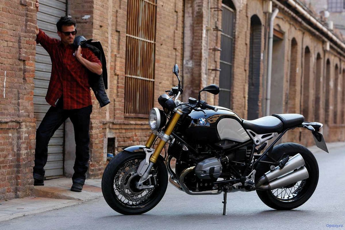 (обзор, мотоцикла, ninet, 2014, года) Обзор мотоцикла BMW R nineT 2014 года
