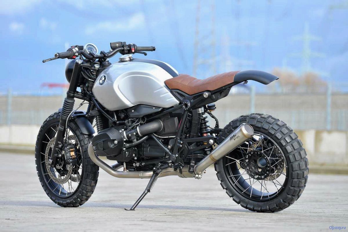 Обзор мотоцикла BMW R nineT Scrambler 2018 года